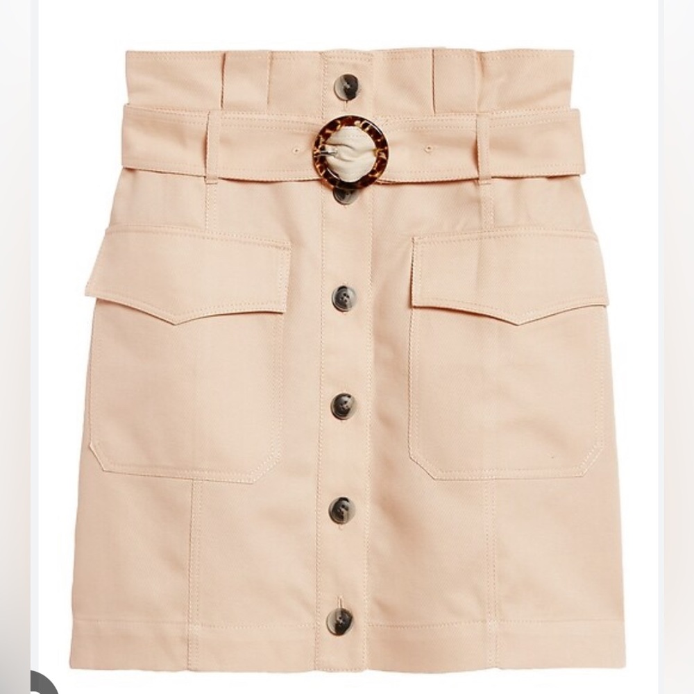 Banana Republic Paperbag Utility Skirt